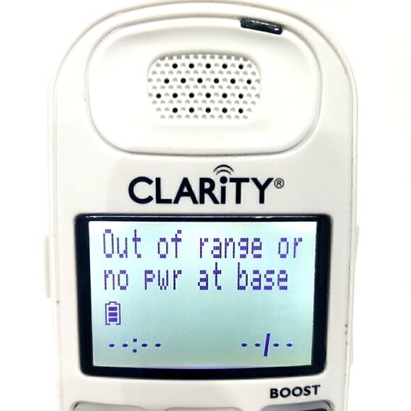 Clarity D704 Big Button Loud Amplified Cordless Phone Handheld  Charge Base Only - Picture 12 of 16